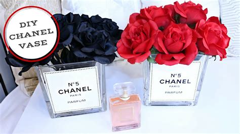 chanel bag vase